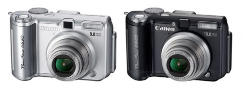 Canon PowerShot A630 & A640