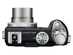Nikon Coolpix P5000 - верх